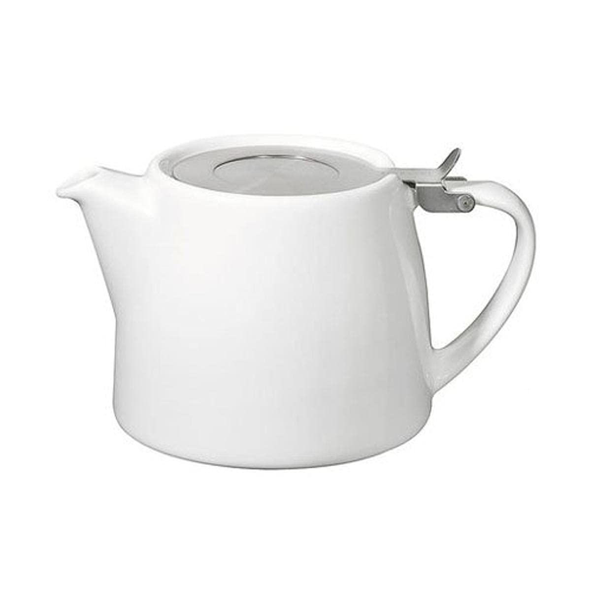 Forlife DD899WH Stump Teapot, 18 oz., White