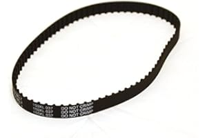 OCS PARTS OCSParts 150XL037 Timing Belt, Black Rubber, Cog Drive, 75 Teeth, 0.5"