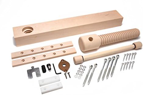 Lake Erie Tool Works Wood Wagon Vise Screw - Premium Kit