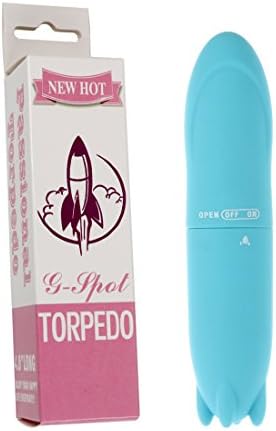 Mini Portable Rocket Massager Personal Handheld Trigger Toy Color Blue