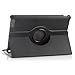 MoKo 360 Degree Rotating Cover Case for Barnes & Noble Nook HD+ 9-inch tablet (Full HD Plus), Black -Lifetime Warranty