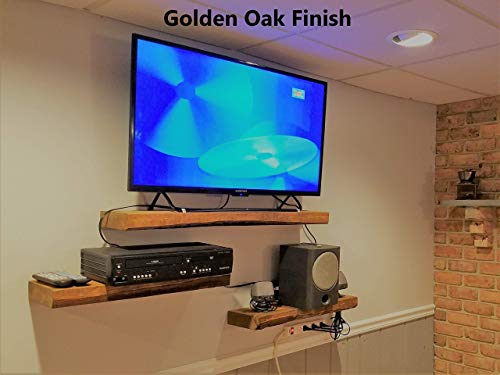Rustic Re-Purposed/Salvaged Solid Wood/Lumber Shabby Chic Floating Shelf (more colors and sizes available!)