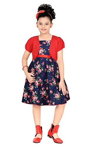 frock with jacket for girls