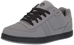 Osiris Men's Relic Skate Shoe, Grey/Black/Grey, 6 M