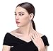 Jstyle Jewelry 2 Pairs Stud Earrings for Women Girls Cubic Zirconia Square Piercing Elegant