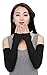 Bellady Women Outdoor Sun Block Soft Long Arm Sleeves Fingerless Gloves