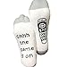 2 Pairs of Funny Socks Shhh The Game Is On, Shhh I Am Gaming for Men Women