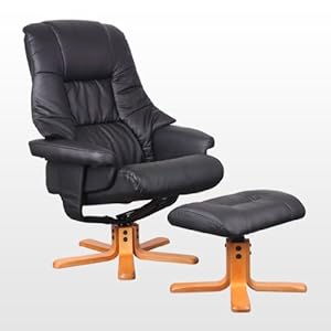 recliner leather chair armchair swivel foot stool chairs amazon footstool office sorento recliners round massage base lounge restwell couch mediasupload