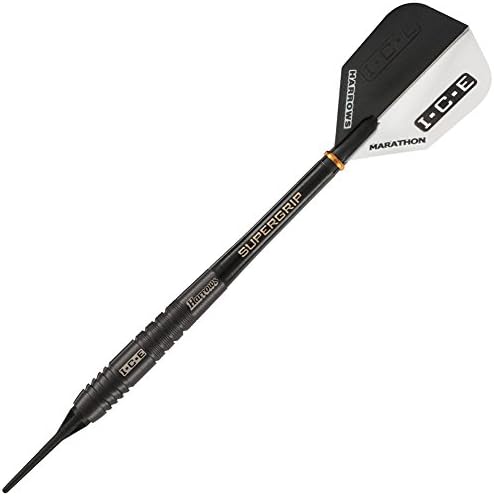 BLACK ICE 90% TUNGSTEN SOFT TIP DARTS 18 GRAMS 54338