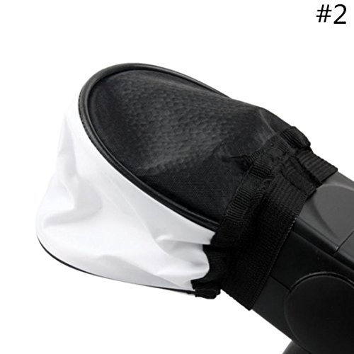 Inverlee New Universal Camera Flash Reflector Lamp Photo Diffuser External Softbox (B) - Thumbnail 3