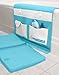 AQUATOPIA, Safety Bath-Time Cushioned Easy Kneeler & Detachable Elbow Rest, Blue