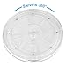 iSKUKA 8’’ Spice Organizer 360°Swivels Turntable Lazy Susan for Kitchen Pantry (8 inch)