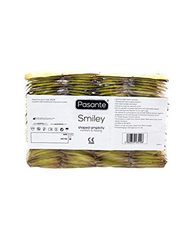 Pasante Regular Condoms - Pack of 144 Bulk Limited Edition, Smiley, 144, 144 count (Pack of 1) - Image 3