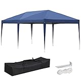 Yaheetech 10' X 20' Outdoor Easy Pop up Canopy - Heavy Duty Gazebo Pavilion for Party Wedding Events BBQ