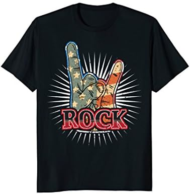 Vintage Band ShirtsVintage USA Rock Shirt - Band Concert Poster 70s 80s T-Shirt T-Shirt