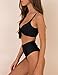 Blooming Jelly Womens High Waisted Bikini Set Tie Knot High Rise Two Piece Swimsuits Bathing Suits