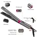 Hair Straightener and Curling Iron 2 in 1 for Hair Styling, Tourmaline Ceramic Flat Iron for All Hair Types Real-Time Temperature Display 2020 Latest Professional Versionthumb 1