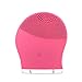 Wowlily Facial Cleansing Brush,Advanced Cleansing System Face Brush for Exfoliating,Removing Blackhead, and Massaging(Rose)