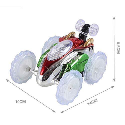 Ranoff Remote Control 360 Stunt LED Lighting Car Toy for Boy Girl Kid (Multicolour)