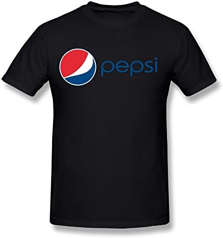 Pepsi Cola T-Shirt For Mens 100% Cotton Black XL