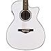 Daisy Rock DR6274-A-U Wildwood A/E Guitar, Pearl White