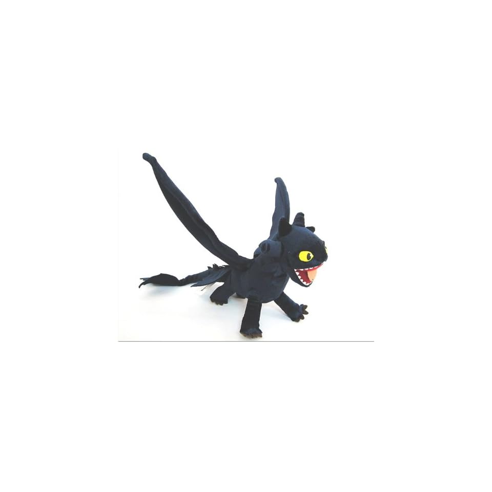 How to Train Your Dragon Deluxe Night Fury Figure 21 Inch Toothless