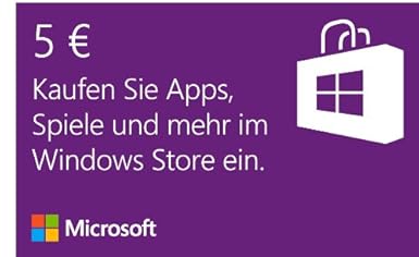 Windows Store - 5 EUR Guthaben [Online Code] [Online Code]