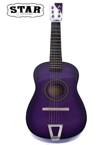 image for Star MG50-PL Kids Acoustic Toy Guitar 23-Inch, Purple