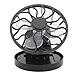 Mini Solar Clip Fan, Flytaker Household Portable Cooling Fans Energy Saving