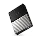 WD 2TB Black-Gray My Passport Ultra Portable External Hard Drive - USB 3.0 - WDBFKT0020BGY-WESN