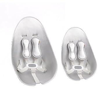 Bloom 4895165302689 Hochstuhl Starterkit Lunar, silber