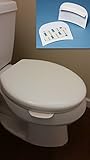 Lift and Lower (2-Pack) Toilet Seat Lifting Handle - Antimicrobial / Germ Free