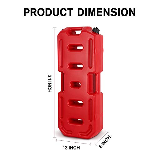 Fuel Tank, AAIWA Gas Can 8 Gallon Portable Spare Fuel Oil Petrol Diesel Gas Storage Tank for Off Road Car SUV ATV Motorcycle, 30L