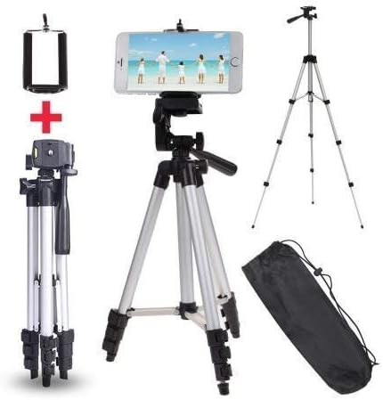 esportic Tripod-3110,40.2 inch Portable Camera Tripod with Three-Dimensional Head & Quick Release Plate for Canon Nikon Sony Cameras Camcorders (12 Month Warranty)