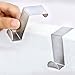 OYSIR Stainless Steel Hang Hooks for Cabinets Doors Cupboards Draw Cloth Towel Bag Hanger, 2PCS