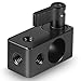 SMALLRIG 15mm Rod Clamp Rail Connector Adapter with 1/4'' Threads for DSLR Rig - 843 primary