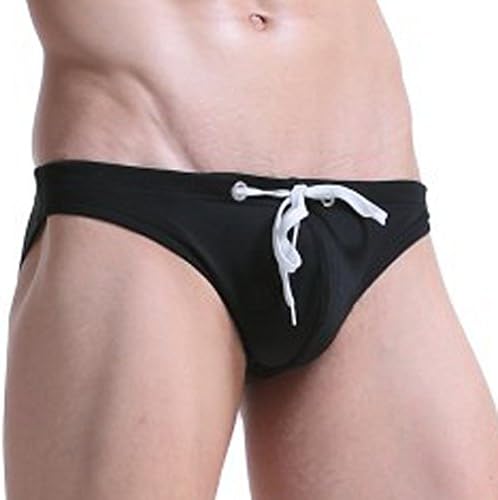 Koolee Mens Low Rise Swimwear Bikini Briefs Beach Swimsuit Underwear Bathing Suit