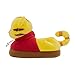 Daniel Tiger Toddler Boys Girls Plush 3D Daniel Head Slippers (7-8 M US Toddler, Yellow/Red)