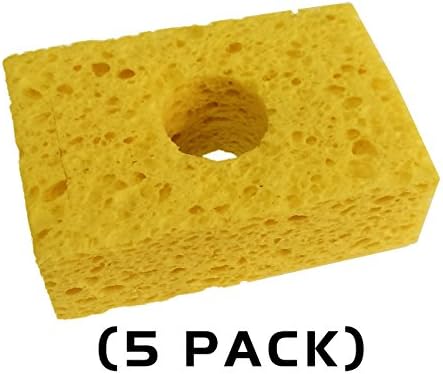 Thermaltronics SPG-5 Yellow, Sponge, (3.2" X 2.1") (5 PACK)