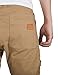 Italy Morn Men Chino Cargo Jogger Pants Casual Sweatpants Twill Khakis Slim fit S Khaki