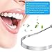 Tongue Scraper Cleaner, 4 Pack Stainless Steel Meta Tongue Scraper - Fresh Breath Rustproof Tongue Cleaner Brush