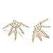 Hypoallergenic Detachable Crystal Spike Ear Jackets by Onnea