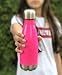 Stainless Steel Water Bottle for Kids School, Double Wall Insulated Cola Bottle Shape for Cold and Warm Drinks, BPA Free Metal Sports Bottle for Boys, Girls & Women (Pink, 12 oz)