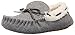 Stride Rite Unisex-Baby Moccasin Slipper, Cozy Wool-Gray, 7-8 Toddler