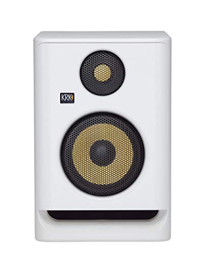 KRK RP5 Rokit 5 G4 Professional Bi-Amp 5" Powered Studio Monitor, White Noise - Thumbnail 3