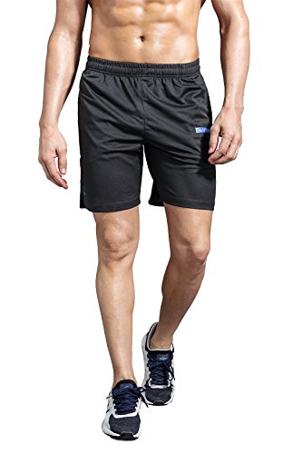 image for Zengvee Men's Running Shorts Mesh Quick Dry Gym Basketball Training Sh