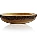 roro Handcarved Wood Fruit and Centerpiece Bowl, 12 Inch Live-Edge Bark