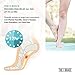 Tuli's X Brace - Arch Support Brace and Compression for Sever's Disease, Plantar Fasciitis, Flat Feet, Fallen Arches, Over-Pronation and Heel Pain, Logo Free - Medium