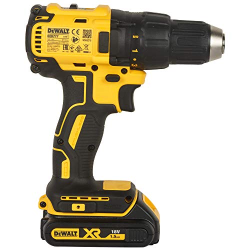Dewalt Akku-Bohrschrauber (18V, 1.5 Ah, bürstenlos, mit Zwei-Gang-Vollmetallgetriebe, 15 Drehmomentstufen, inkl. zwei… – Bild 5