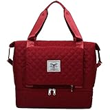 The Foldie® Foldable Travel Tote Bag - Compact Weekender That Expands To 40L, Water-Resistant & Airline Approved